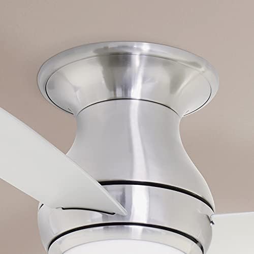 מאוורר תקרה מודרני נובל ביתי עם מרחוק, 52 אינץ '| הר סומק עכשווי עם LED משולב לעומק וערכת אור נשלפת | מתקן
